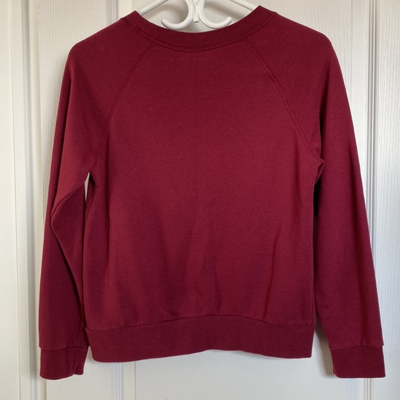 Women’s H&M Burgundy Crew Neck - Picture 2 of 4